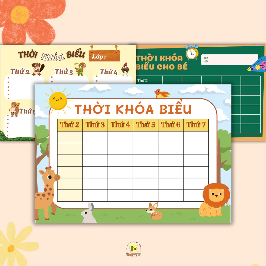 Làm thế nào để thời khóa biểu cho bé không trở thành “giấy thải” sau một tuần sử dụng?