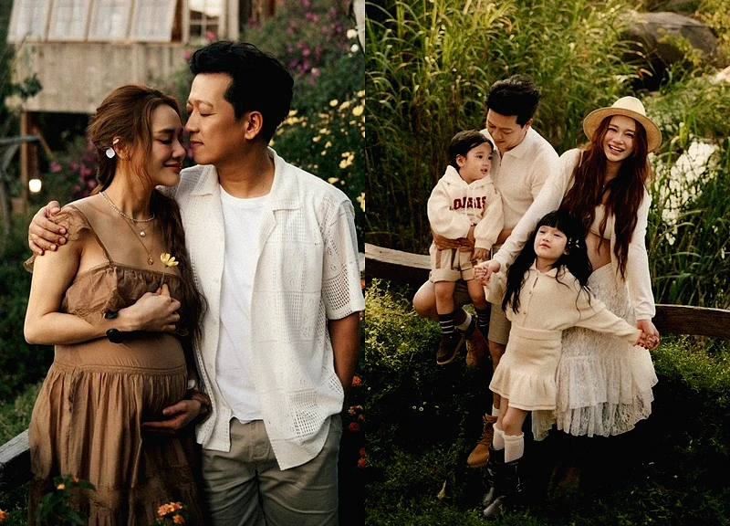 Nhã Phương hé lộ dự kiến sinh con thứ ba – Hạnh phúc gia đình Trường Giang đang lên ngôi