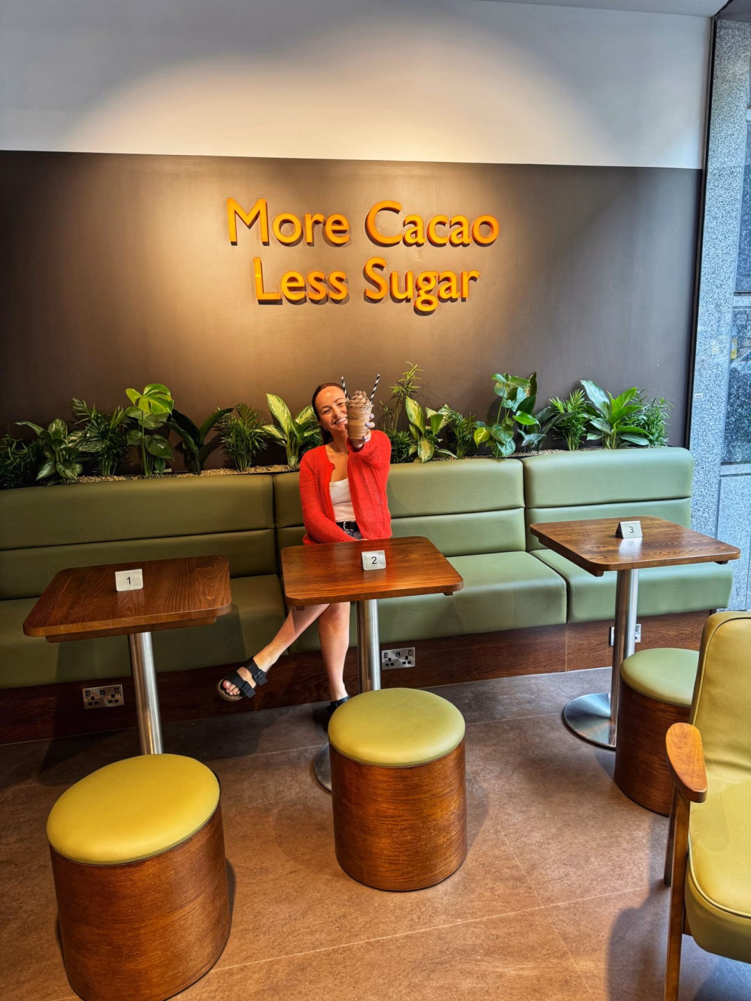 
Inside the Velvetiser Cafe in Manchester