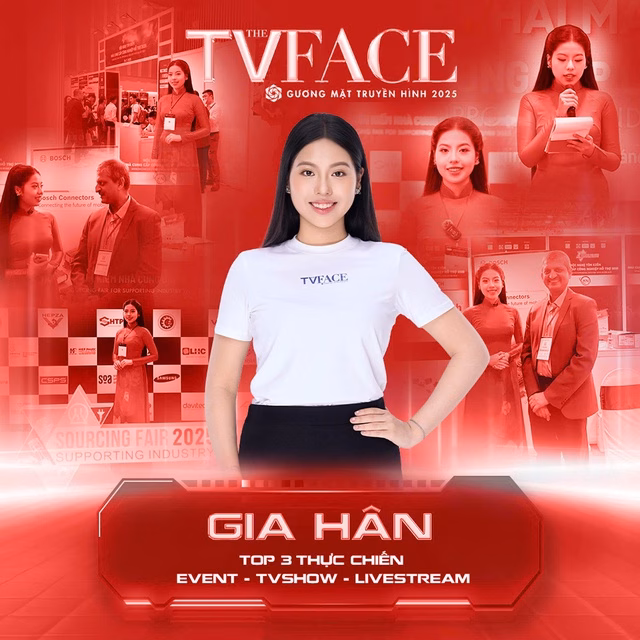 Gia Hân tái xuất tại chương trình TVFACE 2025