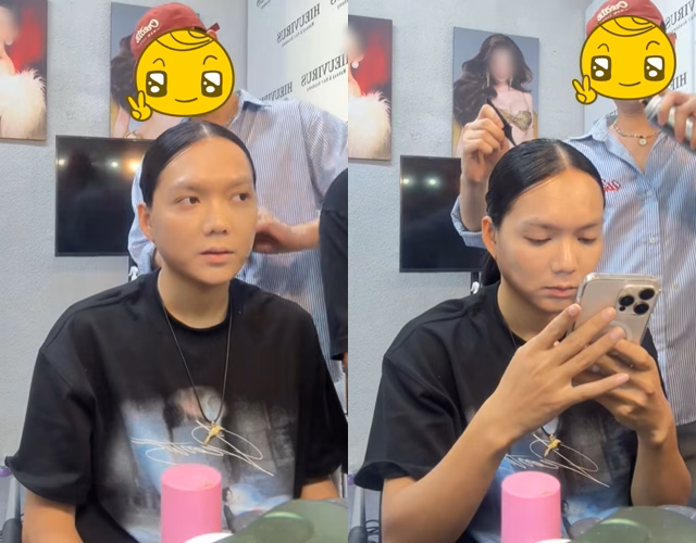 Phạm Thoại giảm 15kg. Nguồn: HieuvirusMakeup