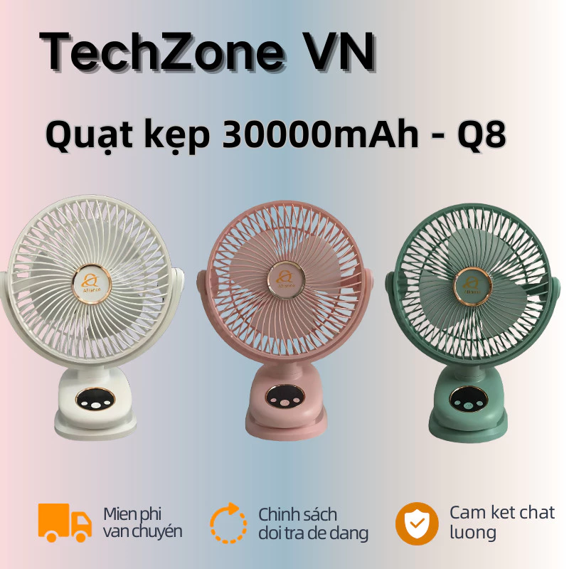Tôi đã hối hận khi mua quạt mini nếu không biết điều này về pin 30000mAh