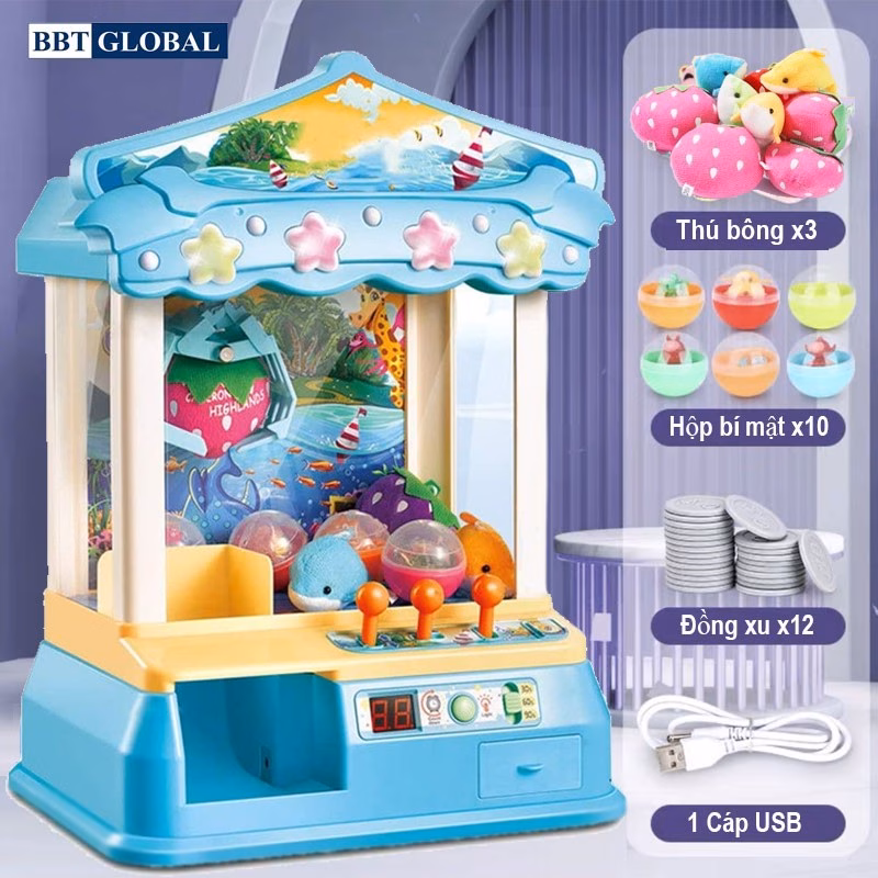 Làm thế nào để chọn máy gắp thú bông mini phù hợp cho bé mà không bị lãng phí tiền?