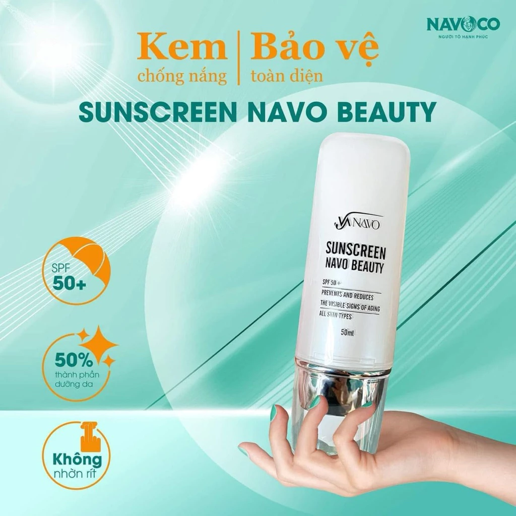 Kem chống nắng Navo có thực sự bảo vệ da mặt tối ưu khi đi biển?