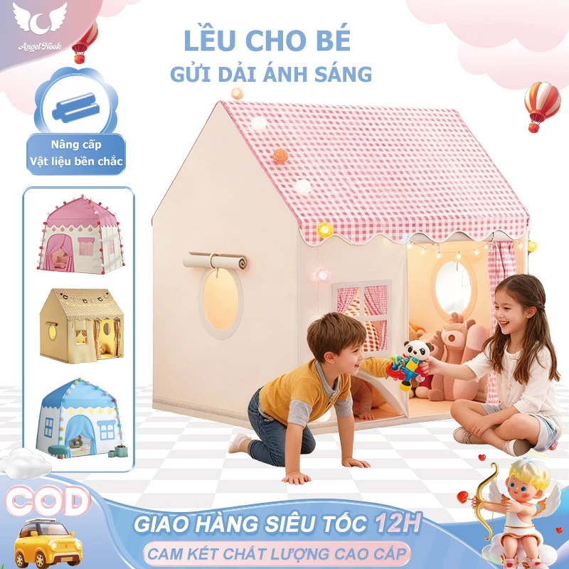 Lựa chọn lều cho bé như thế nào để không bị lãng phí không gian và đảm bảo an toàn?