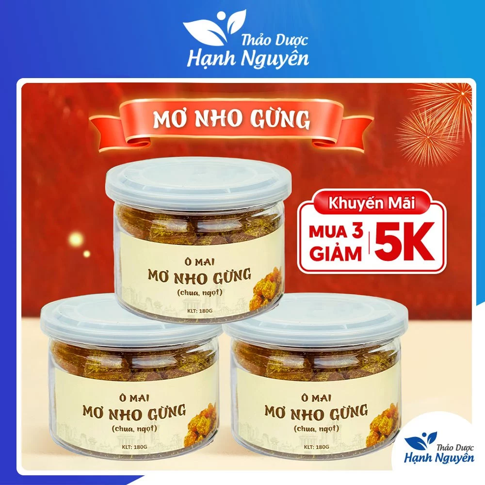 Ăn ô mai mơ nho gừng có thật sự tốt cho sức khỏe như lời đồn?