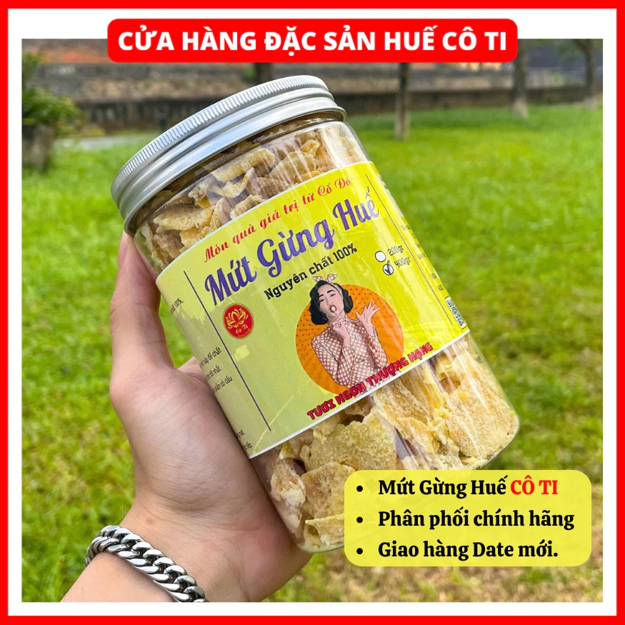Mua Mứt Gừng Huế Cô Ti Chính Gốc Hộp 400g Thơm Cay Nồng Đậm Vị Chuẩn Về Ăn Tết: Điều Cần Chú Ý Để Không Bị Hớ