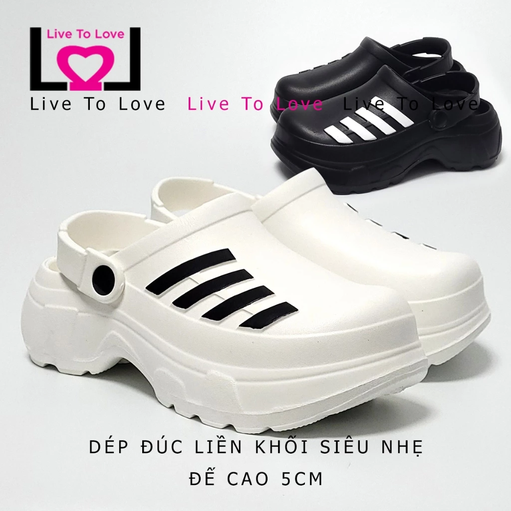 Mặc dép cao mà vẫn muốn thoải mái? Lựa chọn dép bít mũi đúc liền khối siêu nhẹ như thế nào cho đúng?