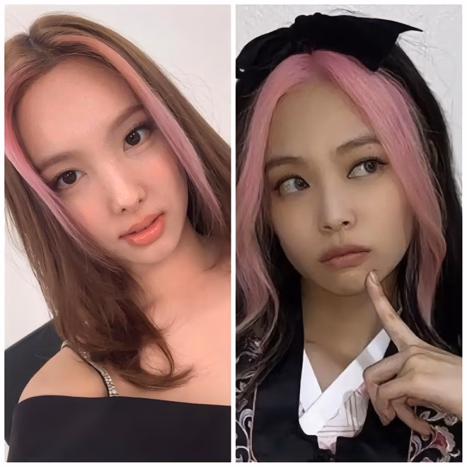 Nhan sắc bùng nổ của Jennie và Nayeon khi diện đồ giống hệt nhau ... kiểu tóc mái hồng giống nhau