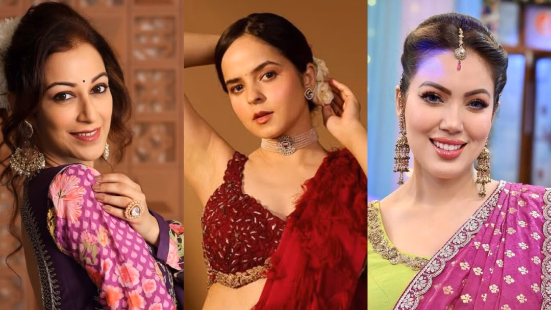 Sao Bollywood khoe sắc tại sự kiện thảm đỏ TMKOC's Munmun Dutta, Sunayana Fozdar & Palak Sindhwani Blossom In Ethnic Looks With Floral Hairstyles 957322