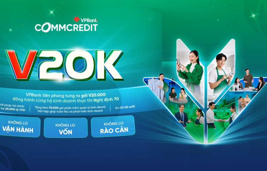 Tiền tệ và tín dụng tăng trưởng mạnh trong 2025: Tín dụng đạt hơn 17,2 triệu tỷ đồng Không lo thiếu vốn nhờ gói lãi suất thấp nhất thị trường của VPBank