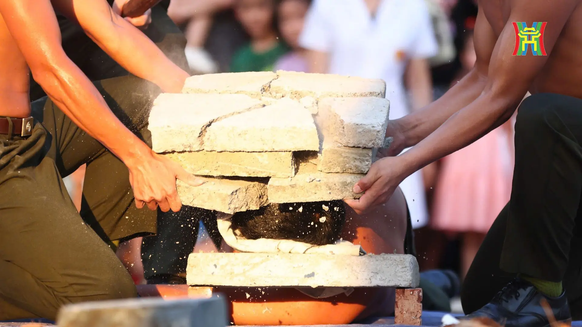 Công an Hà Nội trình diễn kỹ thuật, võ thuật trong bảo vệ an ninh Tổ quốc Đài PTTH Hà Nội
