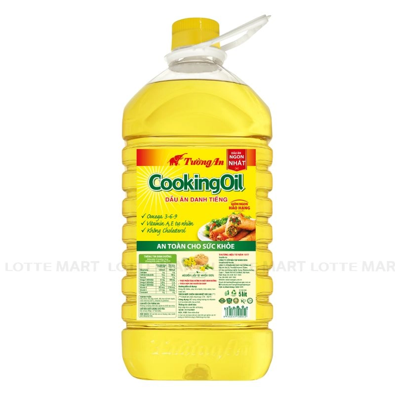 Dầu Ăn Tường An 5L – Bí Quyết Vượt Qua Nỗi Băn Khoăn Về Chất Lượng Dầu Ăn Cho Mọi Bữa Ăn Gia Đình