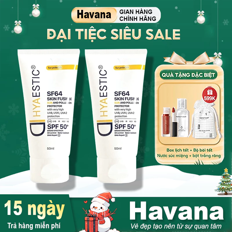 Tôi đã dùng kem chống nắng Hyaestic Skin Fusion SF64 trong 1 tháng, đây là những điều tôi nhận ra