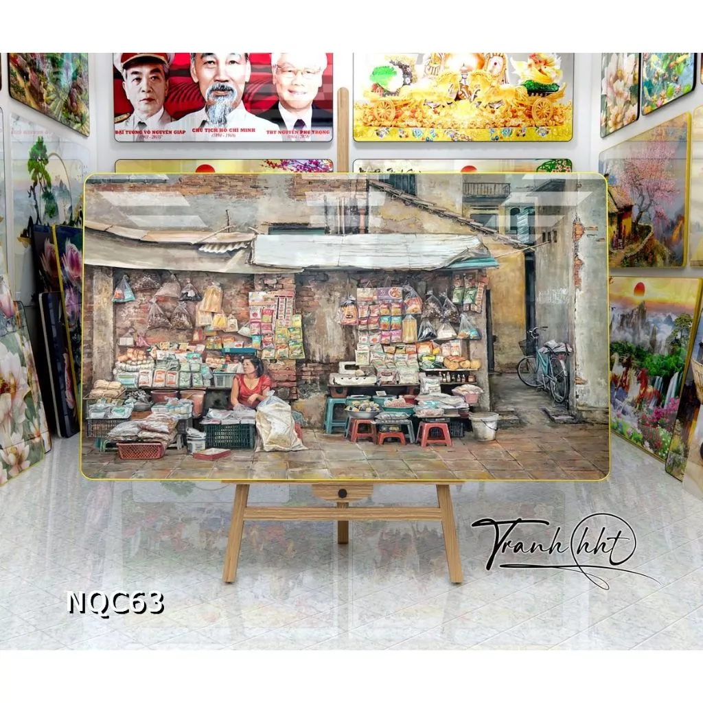 Làm thế nào để treo tranh gương phòng khách đẹp mà không sợ bị lỗi thời?