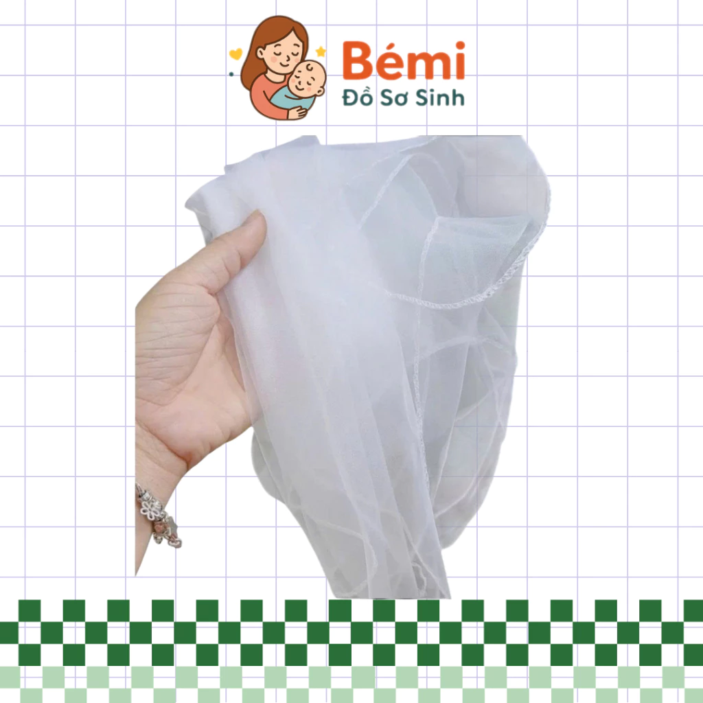 Làm thế nào để chọn khăn voan che mặt cho bé phù hợp: Những điều mẹ cần biết