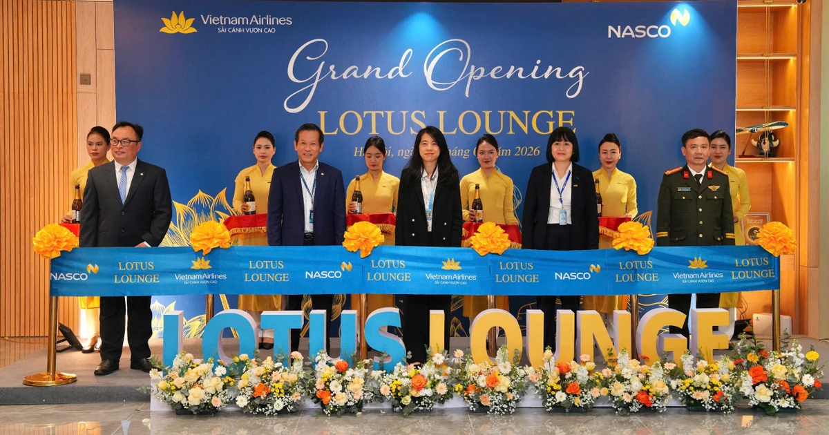 Vietnam Airlines ra mắt Lotus Lounge “Bông Sen” sang trọng tại nhà ga T2, Nội Bài