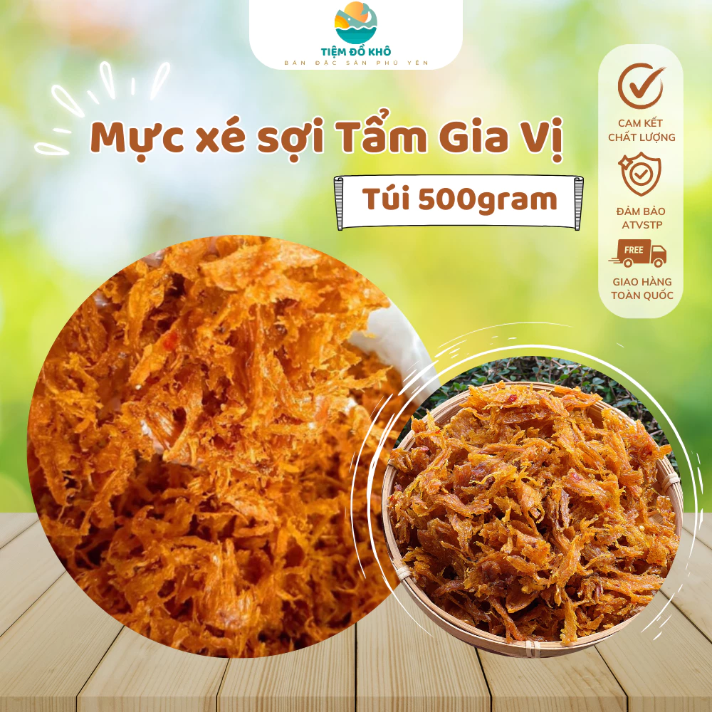 Tôi đã bỏng mua mực xé sợi tẩm gia vị vì một lý do không ngờ