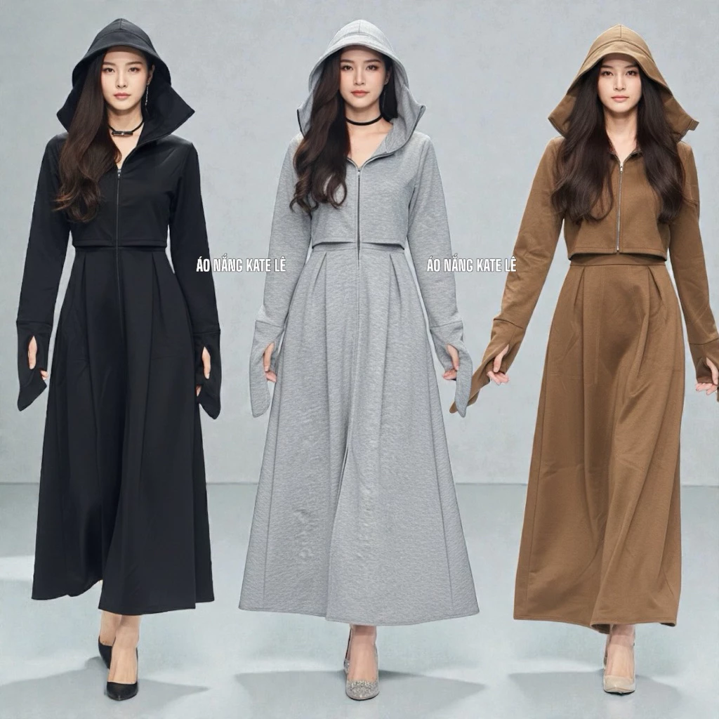 Áo dài cotton hai lớp mỏng nhẹ mang lại cảm giác mát trong nắng, nhưng lại khiến việc chọn phụ kiện khó hơn dự đoán