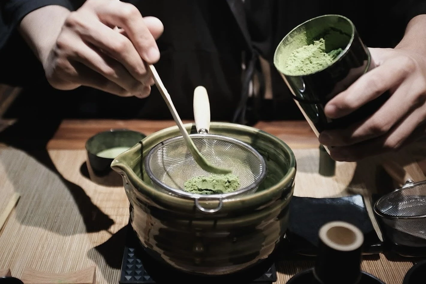 Cửa hàng lo ngại thiếu hụt nguồn cung matcha Nhật. Ảnh: Kocha Matcha Spot.