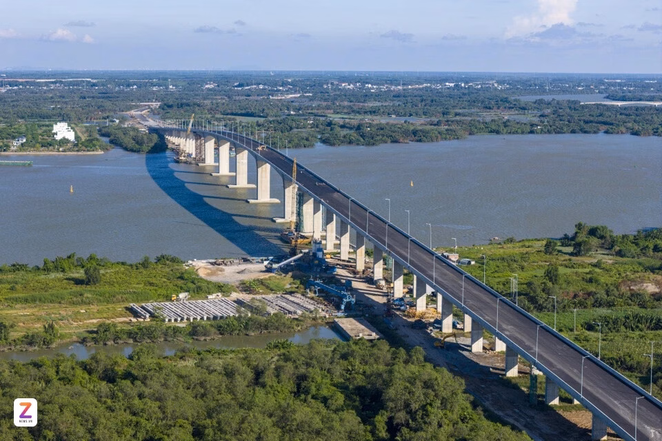 Cầu Nhơn Trạch sắp được khánh thành, giảm chi phí đi lại và logistics cho TP.HCM