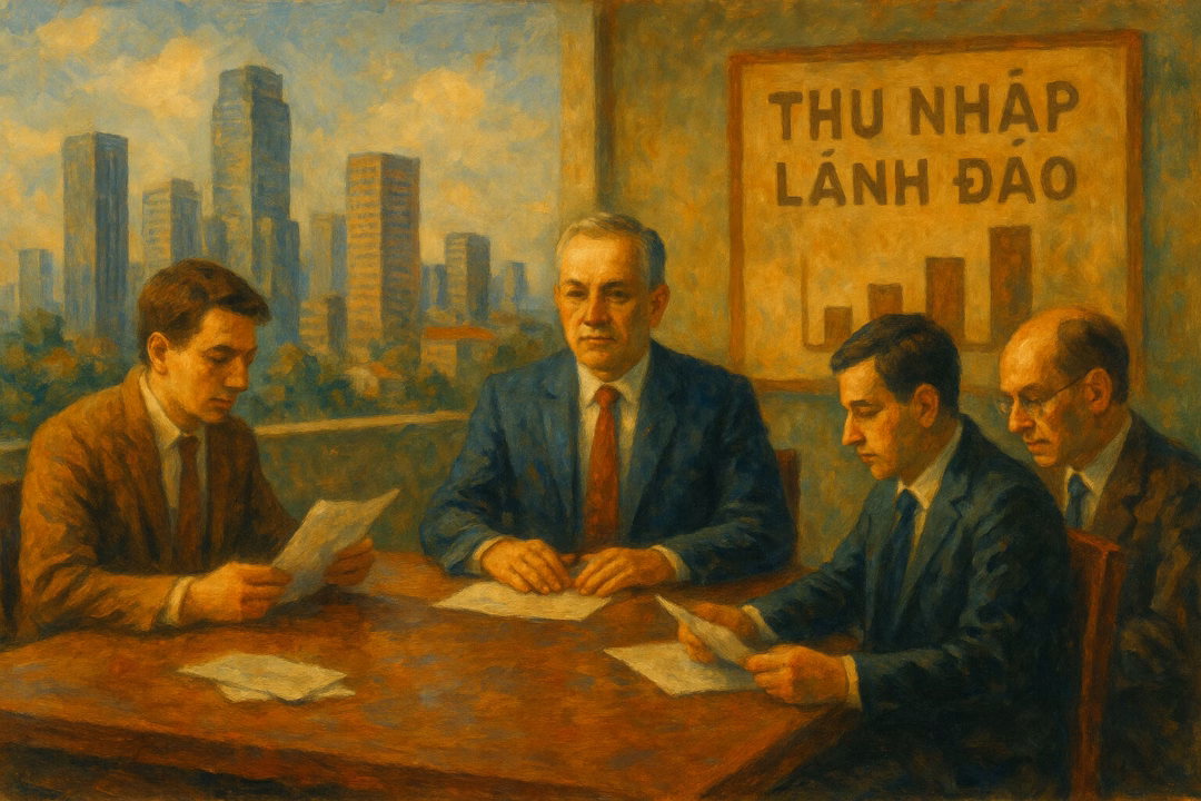 Lãnh đạo doanh nghiệp bất động sản: Thu lỗ, tăng lương