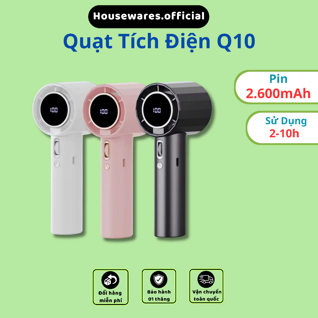 Tôi đã mua quạt tích điện cầm tay và đây là điều tôi không ngờ tới