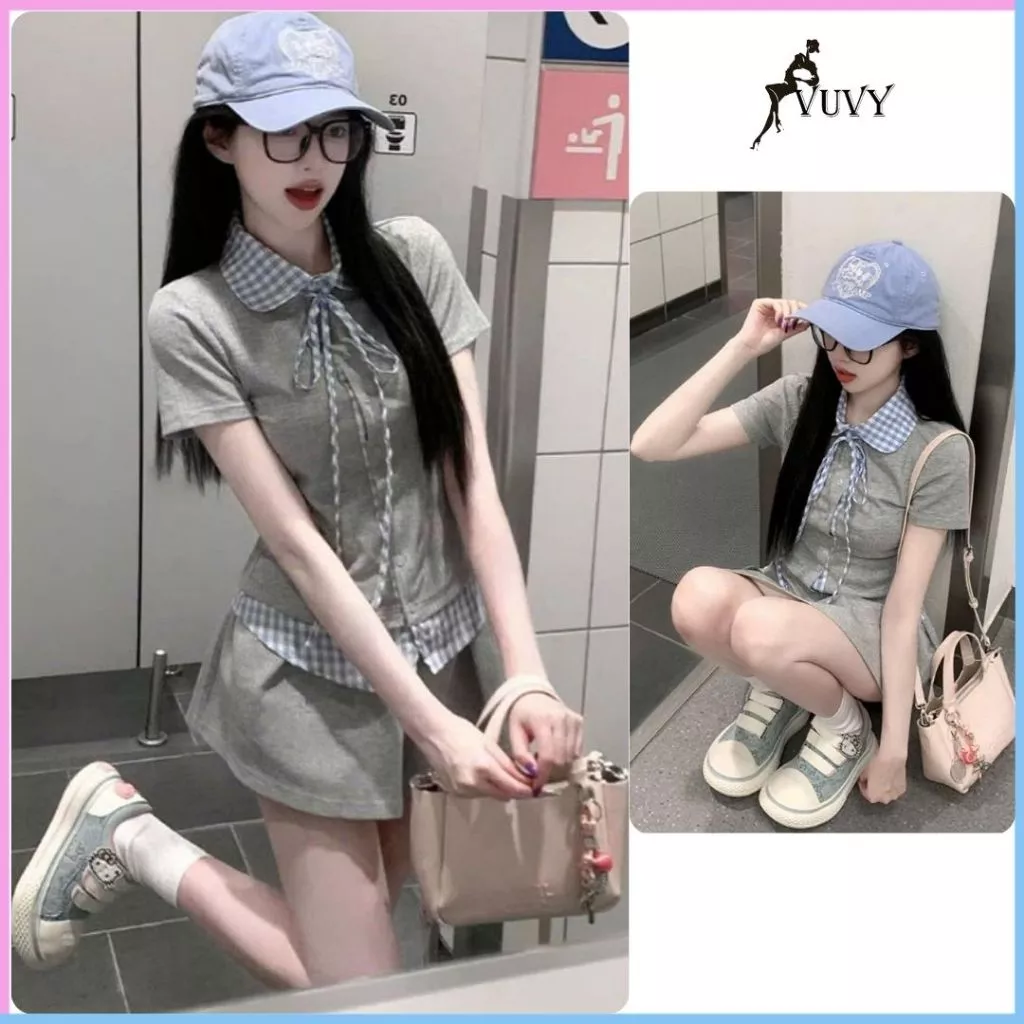 Mặc đẹp như sao Hàn với set bộ nữ đũi loang: Bí quyết phối đồ không thể bỏ qua
