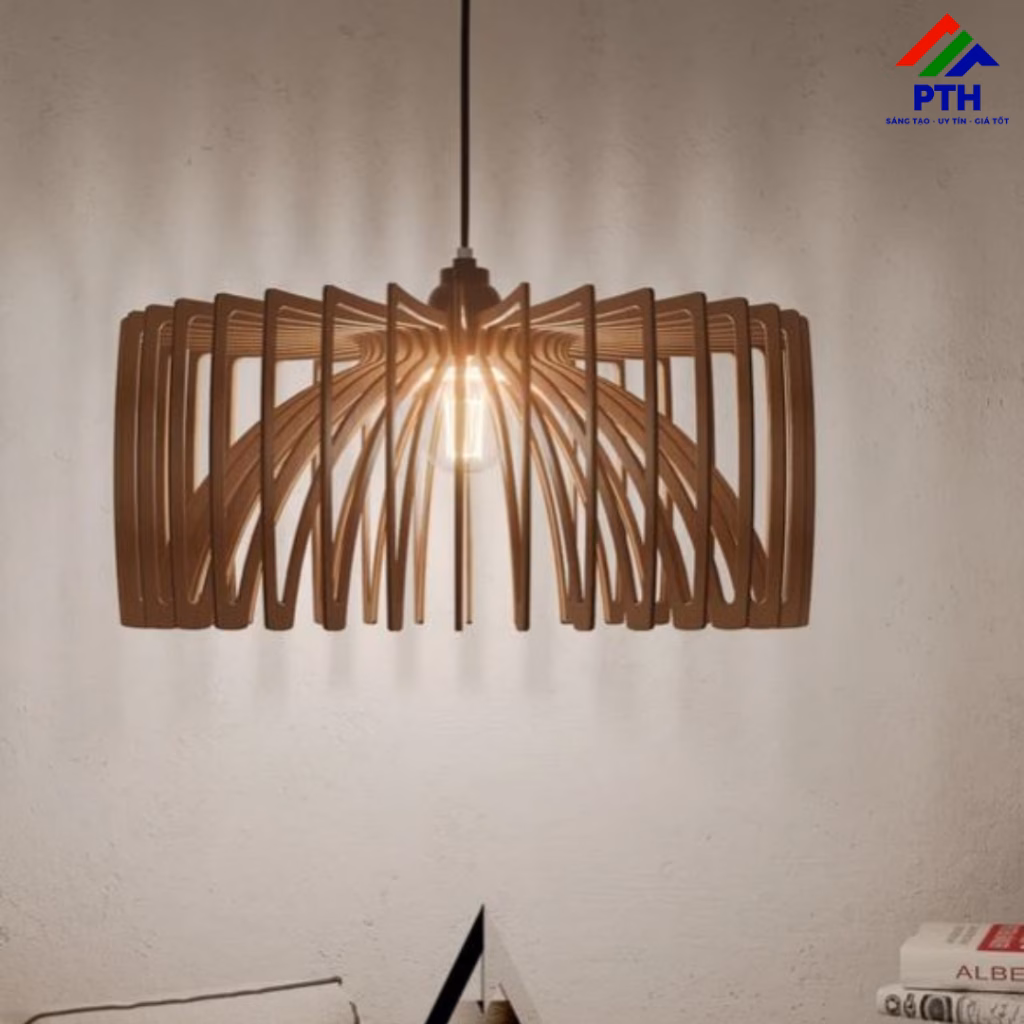 Đèn gỗ thả trần bị bỏ qua trong thiết kế nội thất: Lỗi cơ bản khiến không gian nhà bạn thiếu điểm nhấn