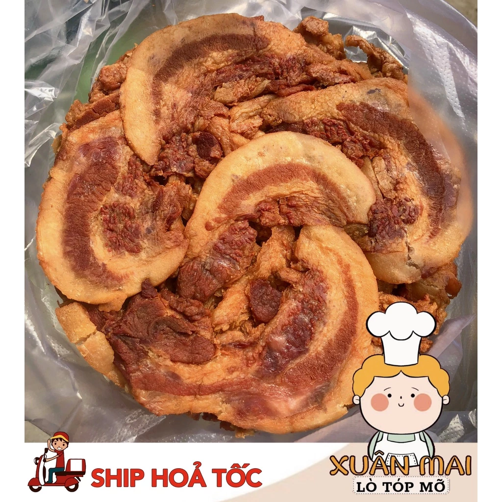 Tóp Mỡ Má Heo Giòn Một Mặt – Món Ăn Vặt Không Thể Thiếu Trong Mùa Tết Của Người Hóc Môn