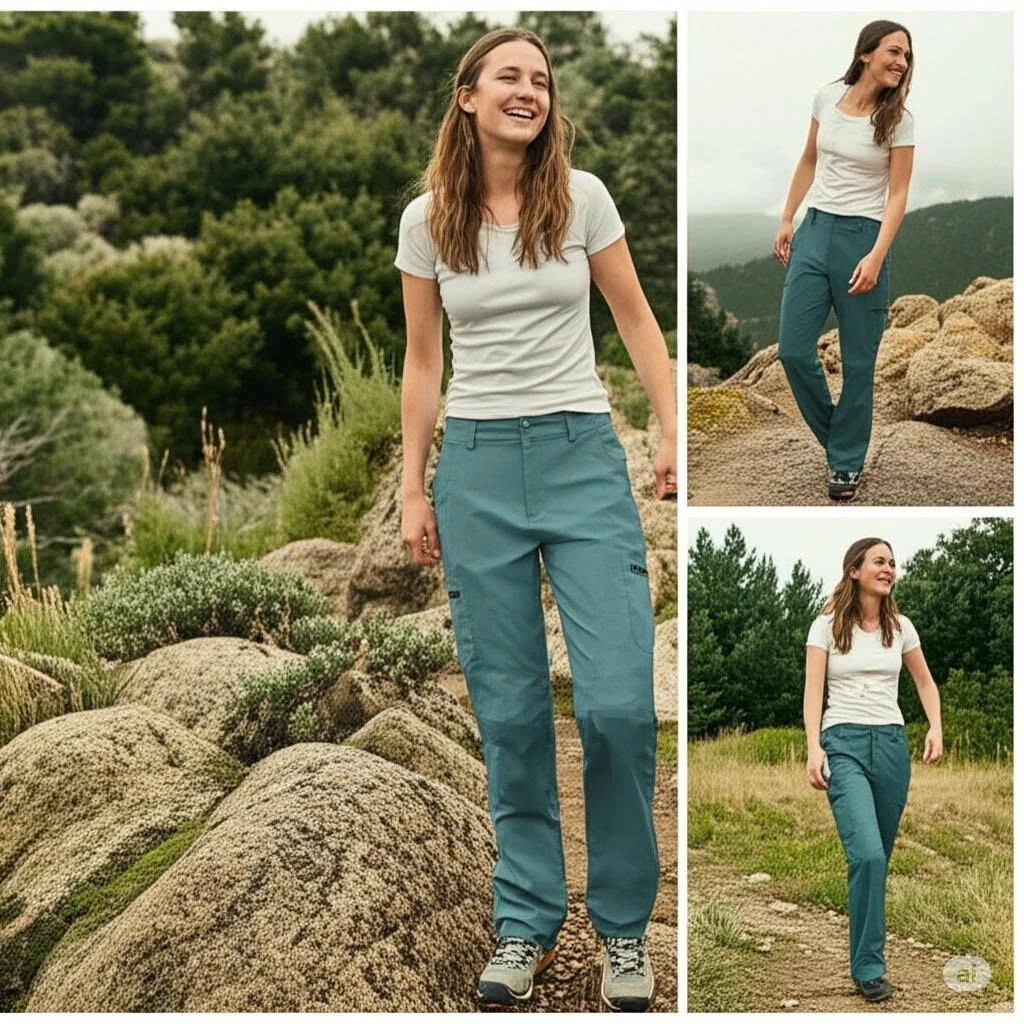 Tại sao quần trekking nữ nút bấm lại là lựa chọn hàng đầu cho những chuyến đi địa hình khó khăn?