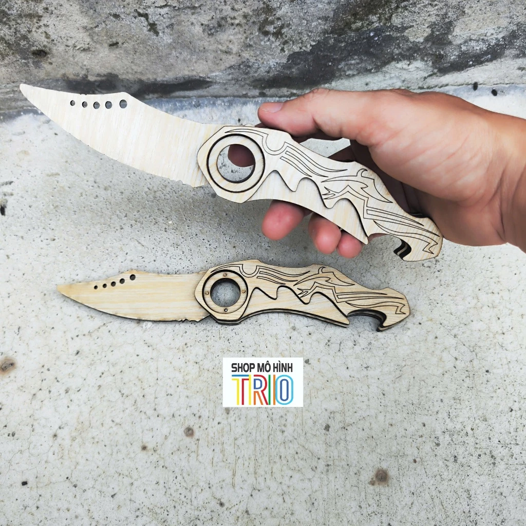 Dao Gỗ Gấp Cá Tính: Món Đồ Chơi Handmade Độc Đáo Hay Cạm Bẫy Cho Bố Mẹ?