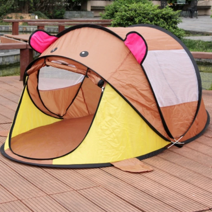 Lều tự bung cho bé – Mẹo nhỏ giúp con vui chơi ngoài trời mà bố mẹ không phải lo lắng về không gian