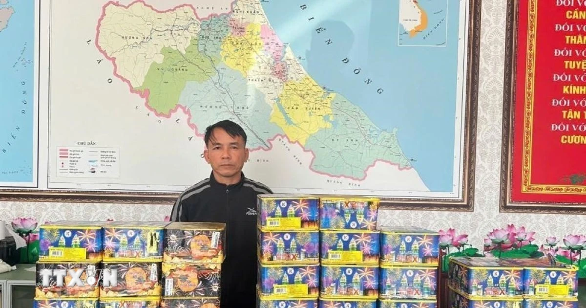 Công an Hà Tĩnh, Nghệ An bắt giữ hàng chục kg vật liệu nổ trái phép