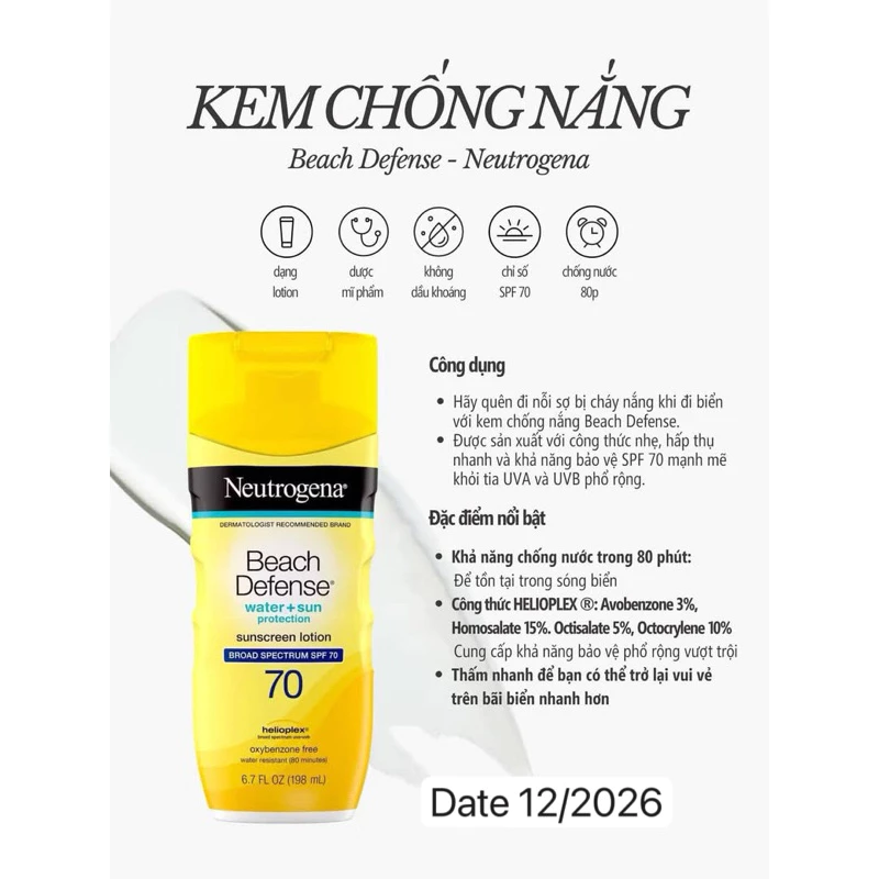 Kem chống nắng đi biển nâng tông nhẹ có thực sự hiệu quả như quảng cáo?