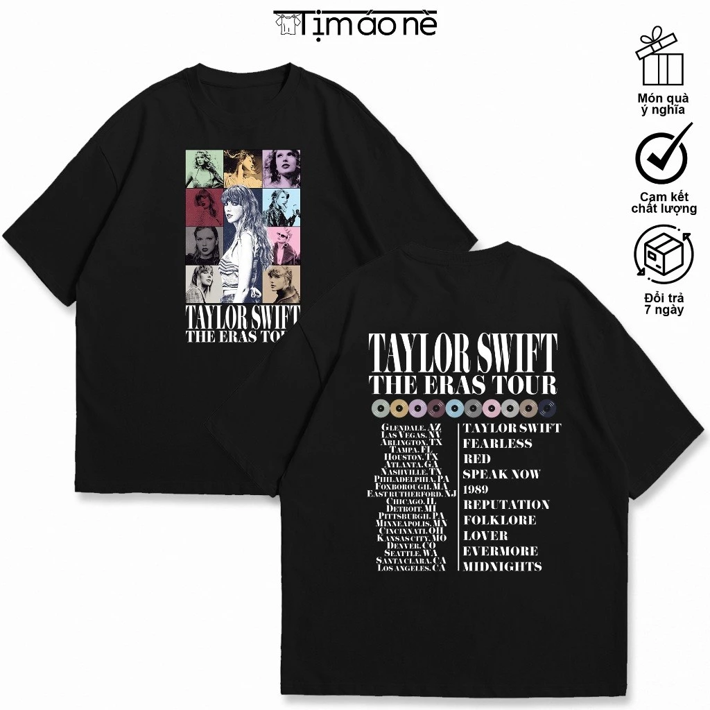 Tại sao áo thun in hình ca sĩ lại nhanh phai màu và cách chọn áo thun Taylor Swift bền màu cho mùa hè