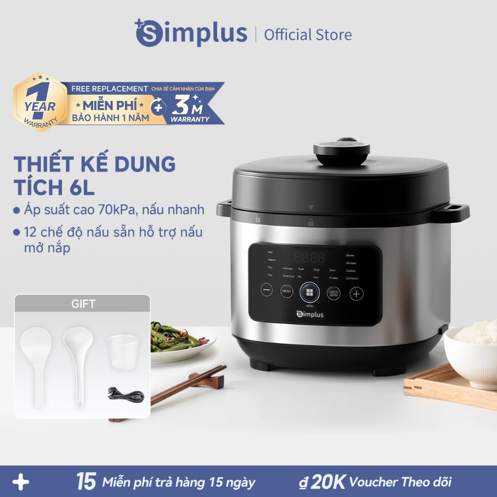 Sự khác biệt giữa mong đợi nhanh gọn và thực tế khi dùng nồi áp suất điện dung tích 6 lít