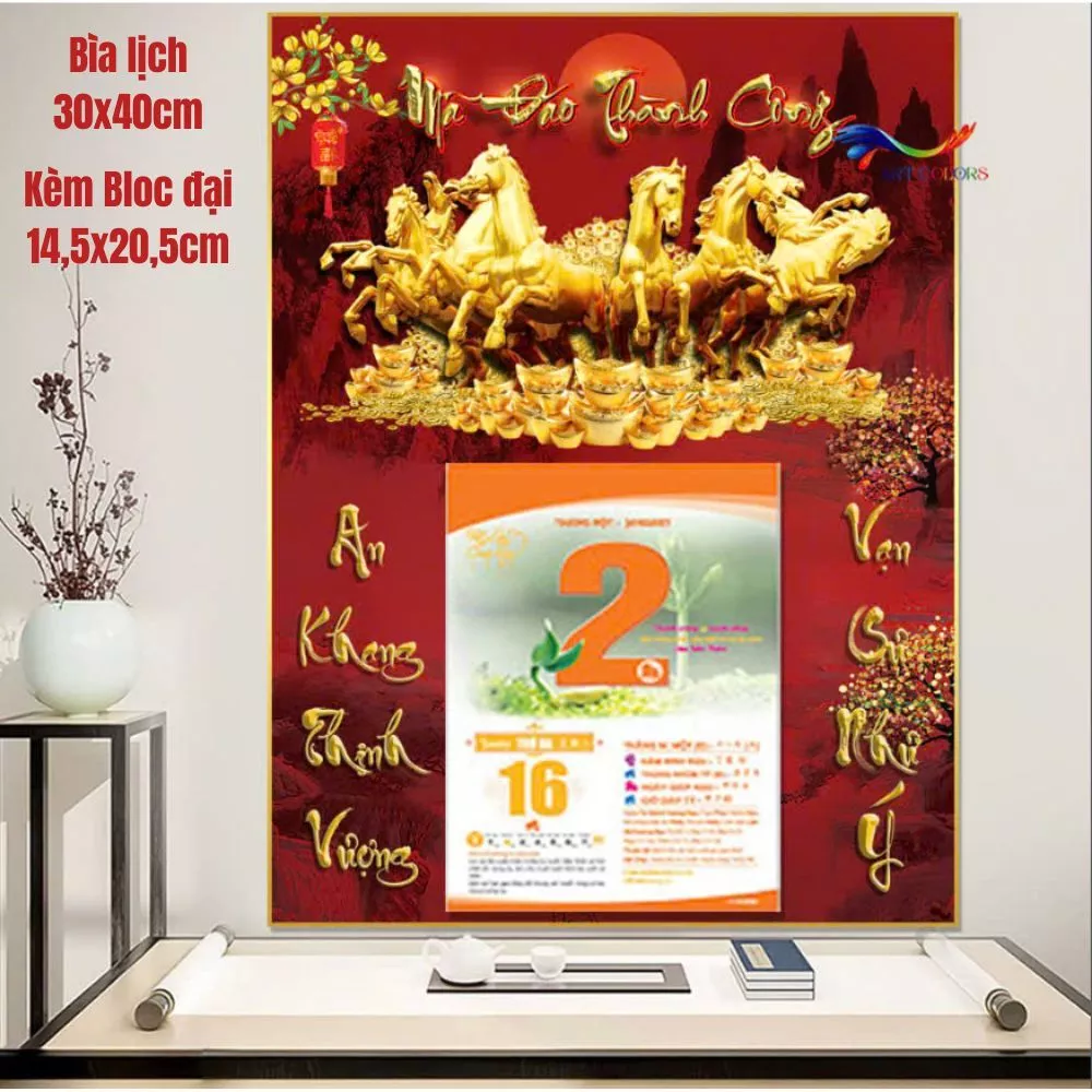 Sai lầm khi mua lịch tết treo tường 2026 và cách tránh làm trầy tường – bí quyết người dùng thực tế chia sẻ