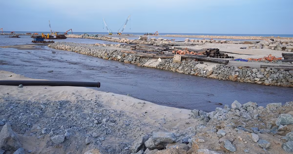 Dự án Khu bến cảng Mỹ Thuỷ: Đẩy nhanh tiến độ, khơi thông vận tải Quảng Trị