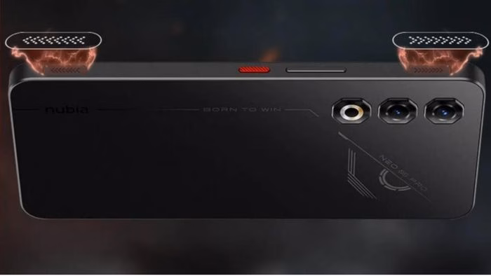 Phím trigger vật lý hỗ trợ chơi game trên Nubia Neo 5 Pro