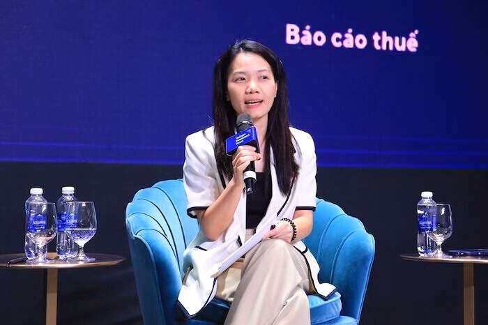 Bà Đoàn Mai Hạnh Bà Đoàn Mai Hạnh, Giám đốc cao cấp Kinh doanh và tự doanh thị trường tài chính TCBS