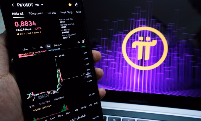 Giá Pi giảm mạnh sau khi Pi Network công bố quỹ đầu tư Giá Pi giảm mạnh