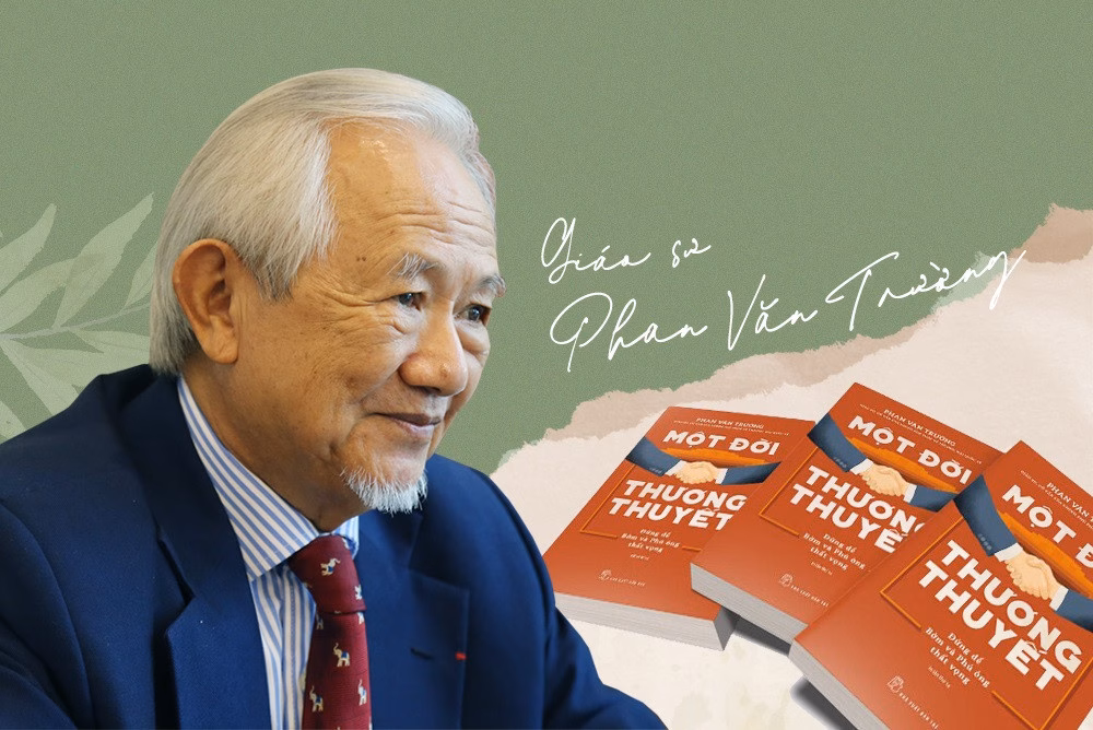 GS. Phan Văn Trường tại một buổi chia sẻ về khởi nghiệp