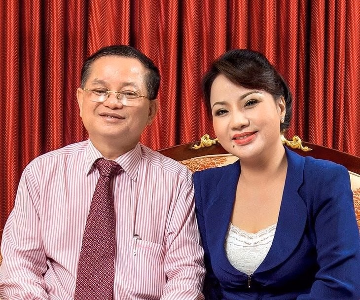 Vợ chồng bà Chu Thị Bình và ông Lê Văn Quang