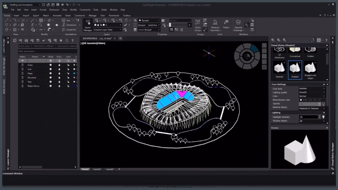 DraftSight là phần mềm AutoCAD DWG Viewer chuyên nghiệp