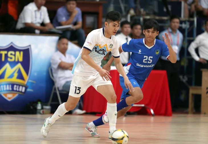 8 đội bóng tranh tài tại giải futsal HDBank Cúp quốc gia 2025 ở TP.HCM CLB Thái Sơn Nam TP.HCM (trái) quyết tâm vô địch Cúp quốc gia 2025 sau khi đã đăng quang ở Giải vô địch quốc gia 2025 - Ảnh: N.K.