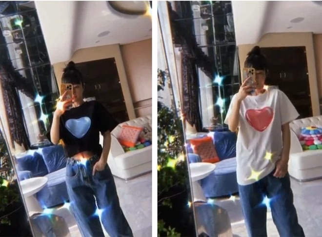 Con gái Giả Nãi Lượng và Lý Tiểu Lộ bị chỉ trích vì thích bình luận chửi bố Cô kinh doanh quần áo và livestream bán hàng.