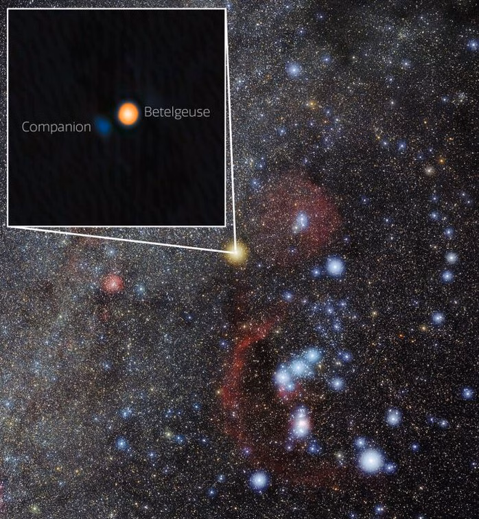 Khám phá vật thể ma quái quay quanh ngôi sao Betelgeuse Phát hiện vật thể chết chóc mang tên "Vòng tay của nàng" - Ảnh 2.