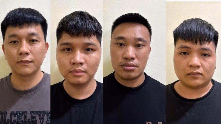 Khởi tố nhóm người lừa đảo chiếm đoạt tài sản của nhiều phụ nữ Việt Các nghi phạm trong đường dây lừa đảo - Ảnh: Công an cung cấp