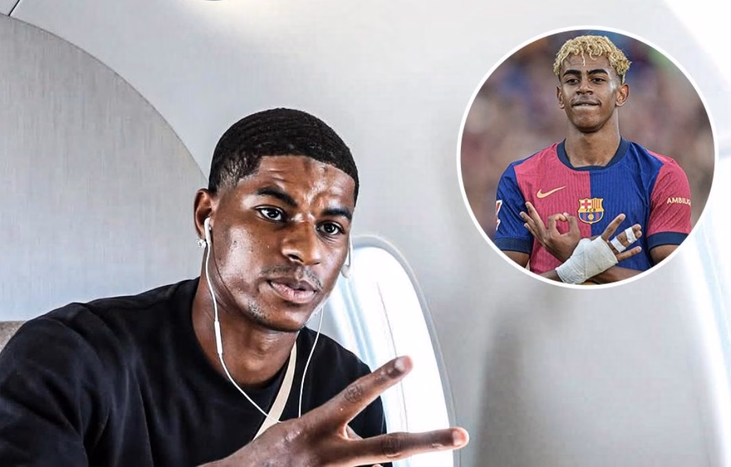 Yamal chao don Rashford hinh anh